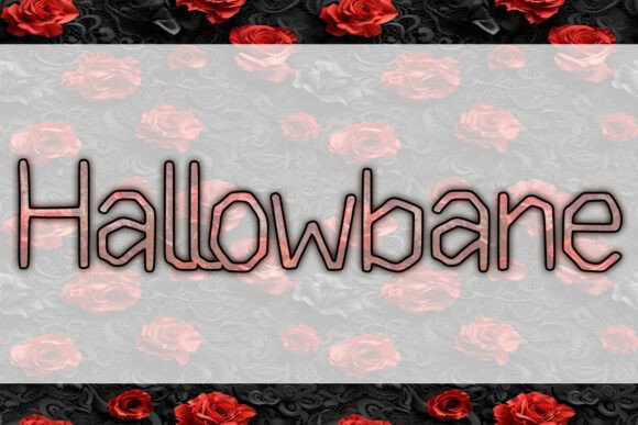 Hallowbane: A Display Font That Sharpens Campaign Messaging