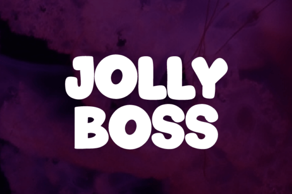 Jolly Boss: A Display Font That Elevates Digital Branding