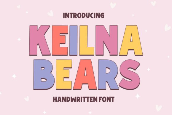 Keilna Bears Font: A Playful Display Typeface for Warm, Human-Centered Web Design