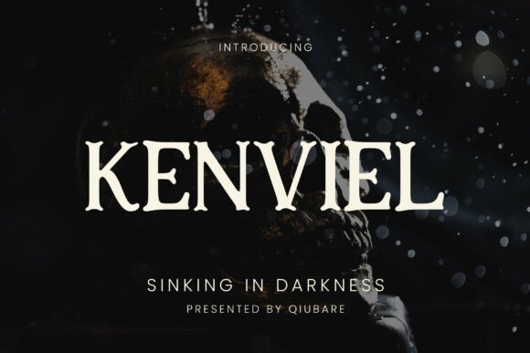 Kenviel: The Gothic Serif Font for Darkly Elegant Campaigns