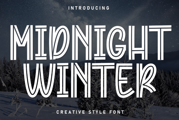 Midnigt Winter: The Display Typeface That Makes Your Brand Stand Out