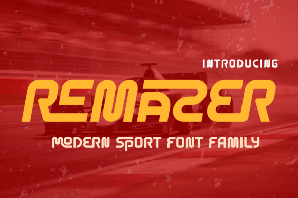 Remazer: A Bold Baseball-Inspired Font for Branding