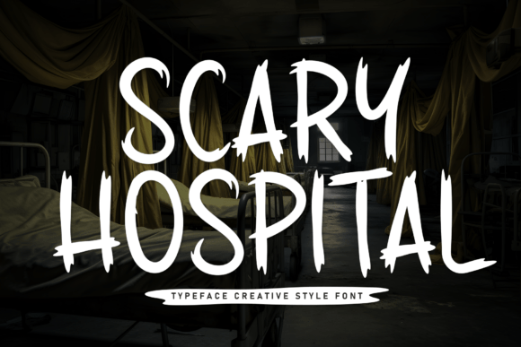 Scary Hospital: A Bold Display Font That Commands Attention
