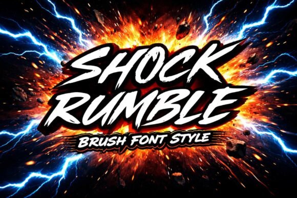 Shock Rumble Font: A Designer’s Honest Test for Bold Web Typography