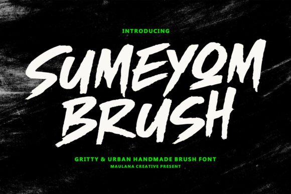 Sumeyom: The Handmade Brush Font That Makes Brands Memorable