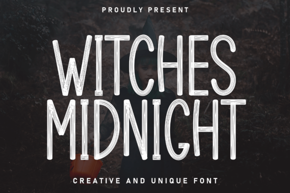 Witches Midnight: A Handwritten Display Font That Feels Human